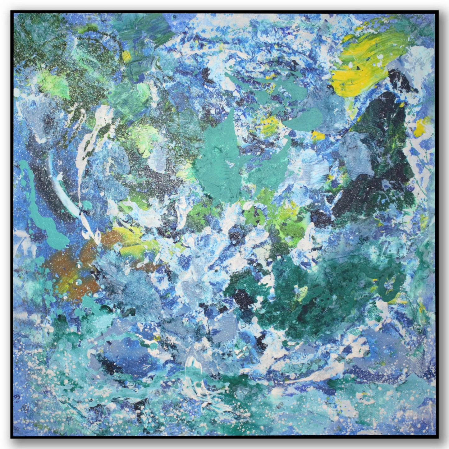 Blue Modern Painting -Original Art